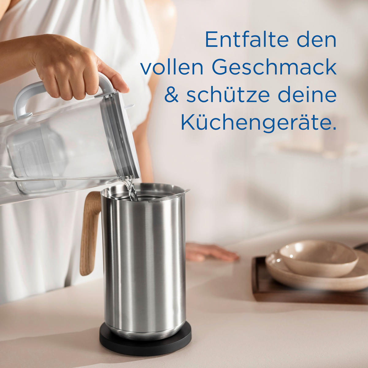 TISCHWASSERFILTER   - Basics, Kunststoff (24,1/11,8/11,5cm) - Brita