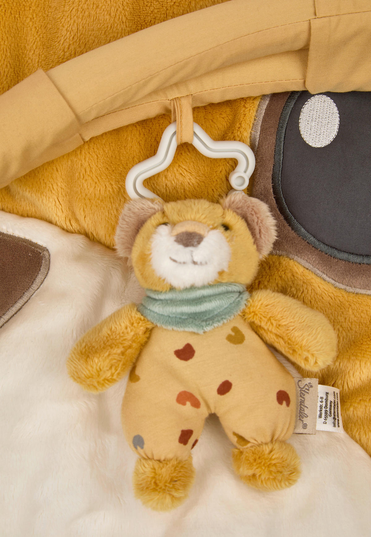 SPIELBOGEN Löwe Leo  - Hellgelb, Basics, Textil (100/80/3cm) - Sterntaler