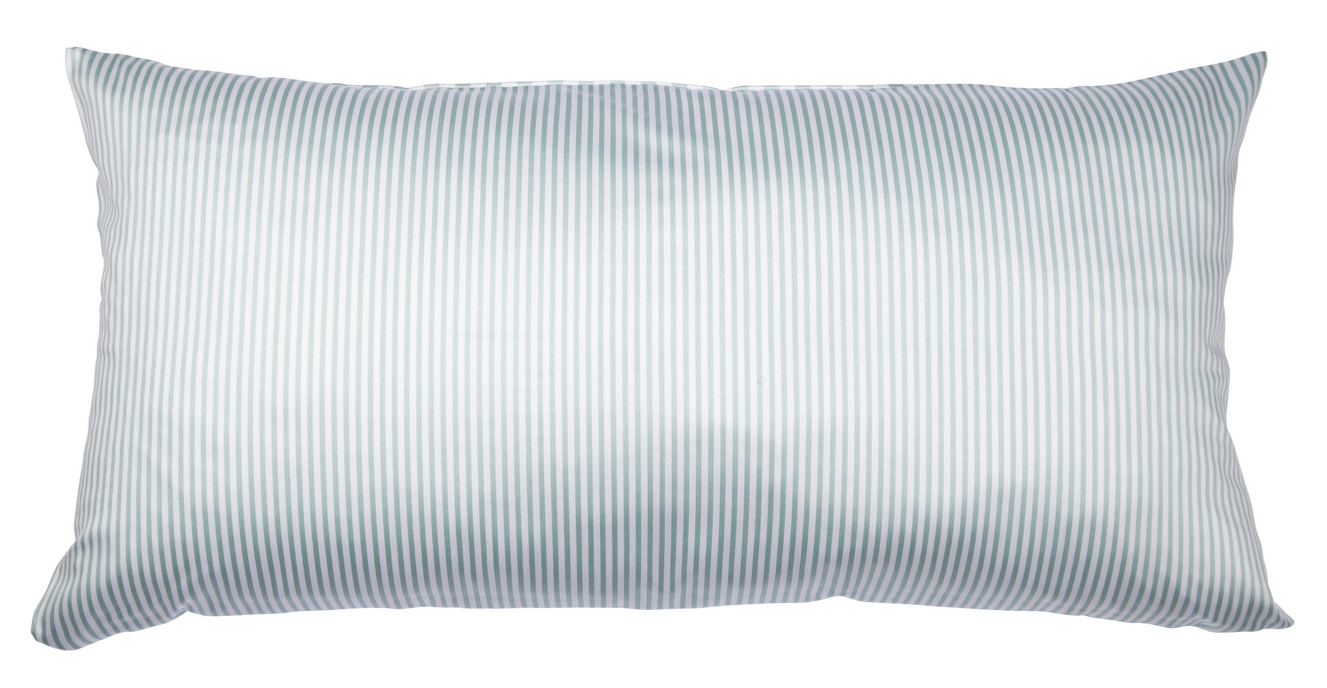 KISSENBEZUG Giorgio 40/80 cm  - Weiß/Hellgrün, KONVENTIONELL, Textil (40/80cm) - Janine