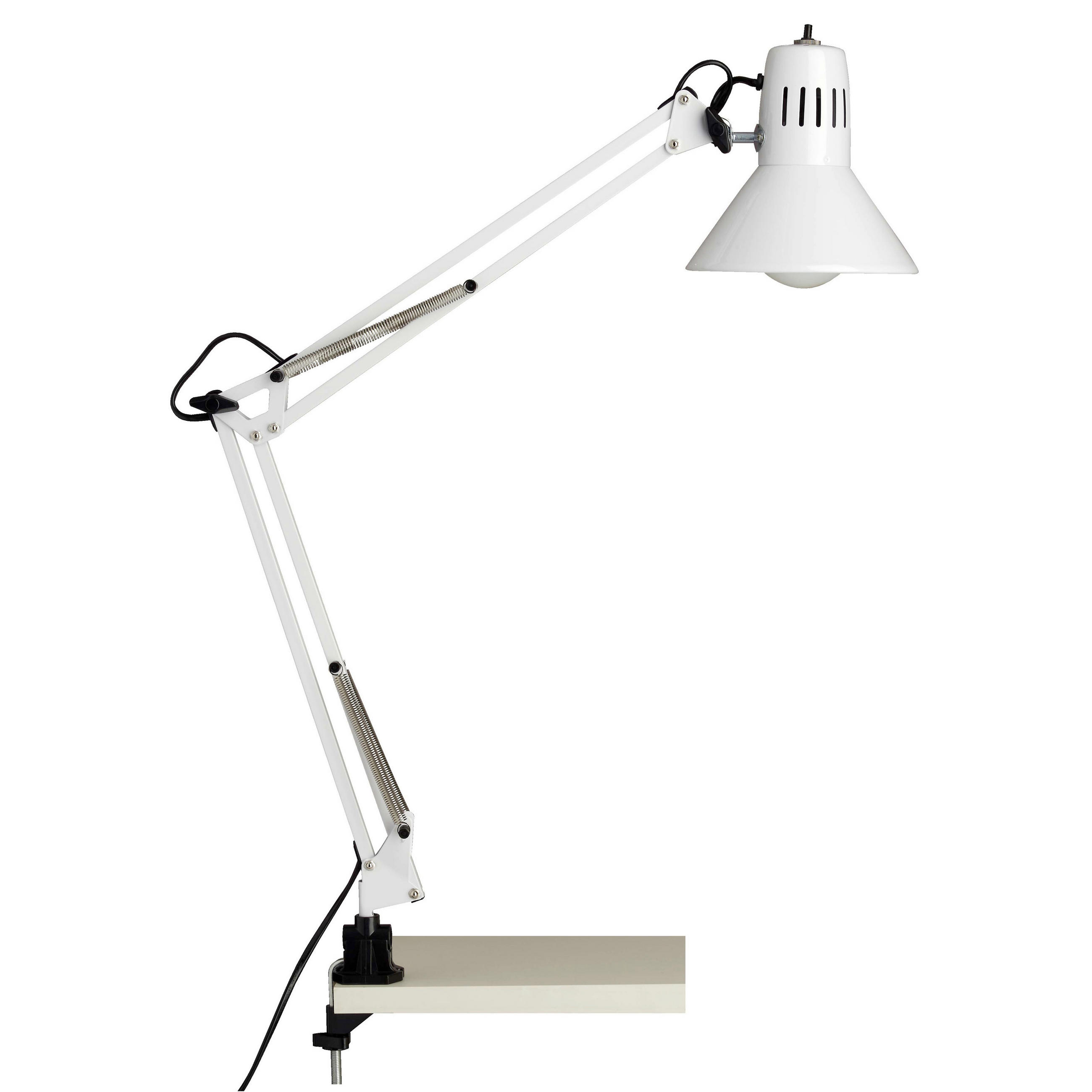 Brilliant Klemmleuchte Hobby Weiß 70 cm