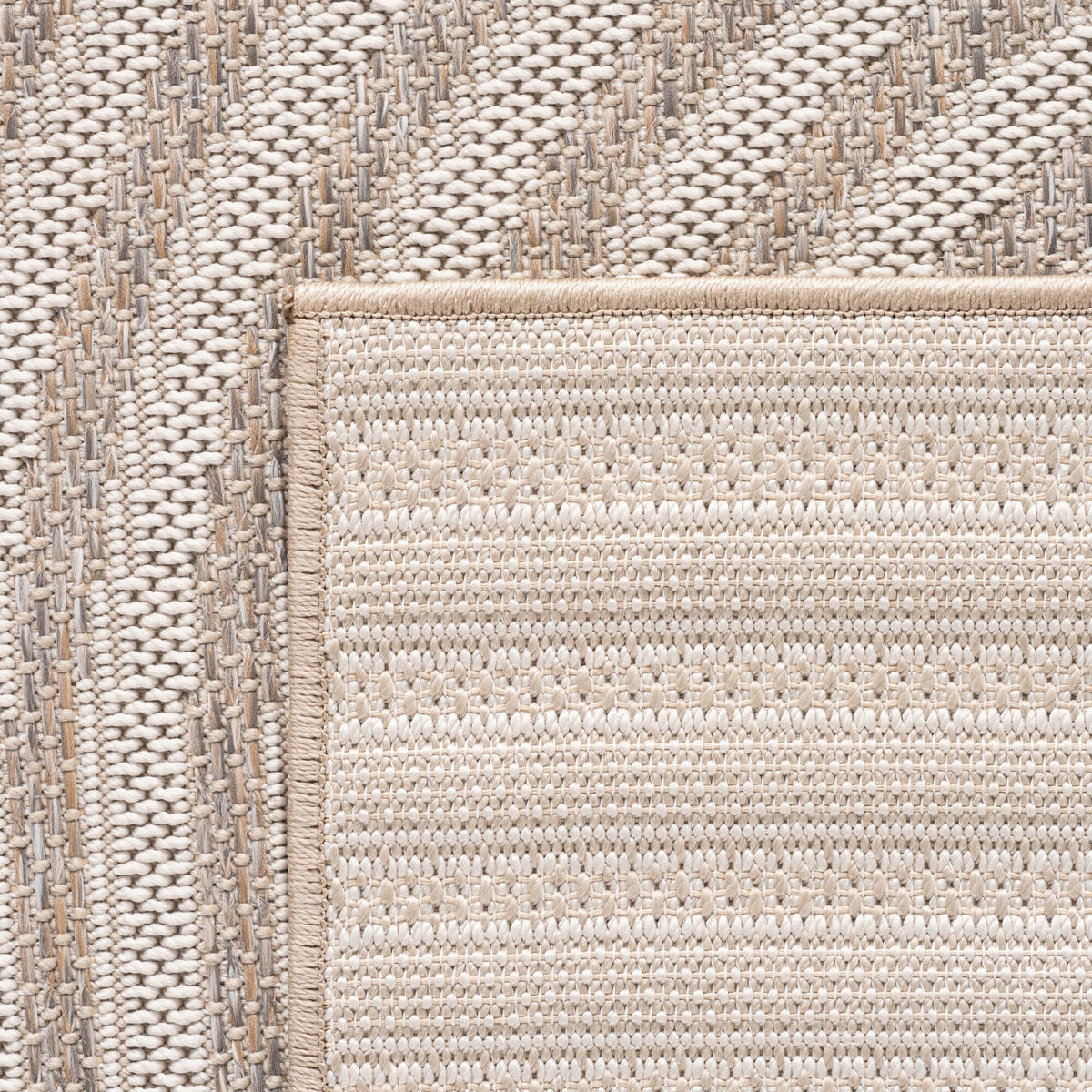 OUTDOORTEPPICH  Wohnzimmer 160 cm Desert Beige rund  - Beige, Design, Textil (160cm) - Ayyildiz 