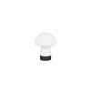 PORTABEL LAMPA Dooley 14/18 cm   - vit/svart, Lifestyle, metall/glas (14/18cm)