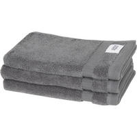 GÄSTETUCH SW-Cuddly Anthrazit 3-teilig 30/50 cm  - Anthrazit, Basics, Textil (30/50cm) - Schöner Wohnen