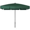 SONNENSCHIRM 185x120 cm Dunkelgrün  - Dunkelgrün/Anthrazit, Basics, Textil/Metall (185/120cm) - Doppler