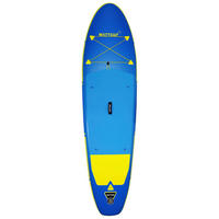 STAND-UP PADDLE BOARD SUP WATTSUP F10  - Blau/Gelb, KONVENTIONELL, Kunststoff (305/81/15cm) - Atrigo