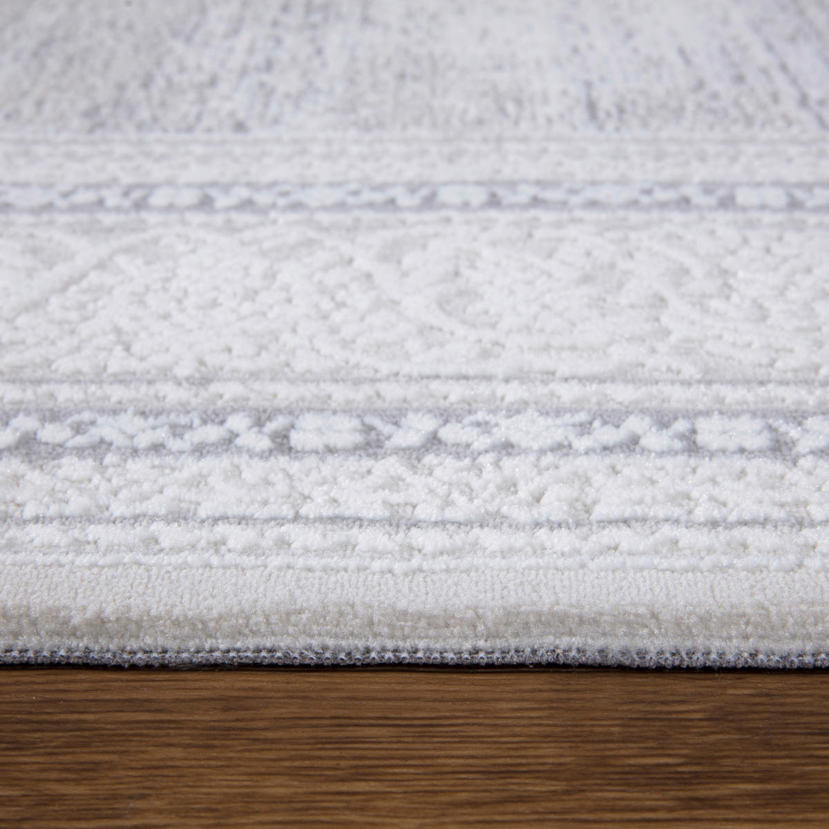 VINTAGE-TEPPICH 80/150 cm Lotus Harmony Creme, Weiß rechteckig  - Creme/Weiß, LIFESTYLE, Textil (80/150cm) - Novel