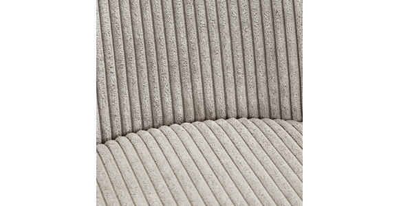 ARMLEHNSTUHL in Eisen Cord - Schwarz/Grau, Design, Textil/Metall (53/78/61cm) - Hom`in