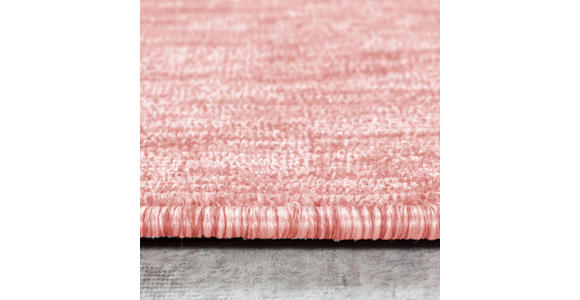 FLACHWEBETEPPICH 80/150 cm Nizza Rosa - Rosa, Basics, Textil (80/150cm) - Novel