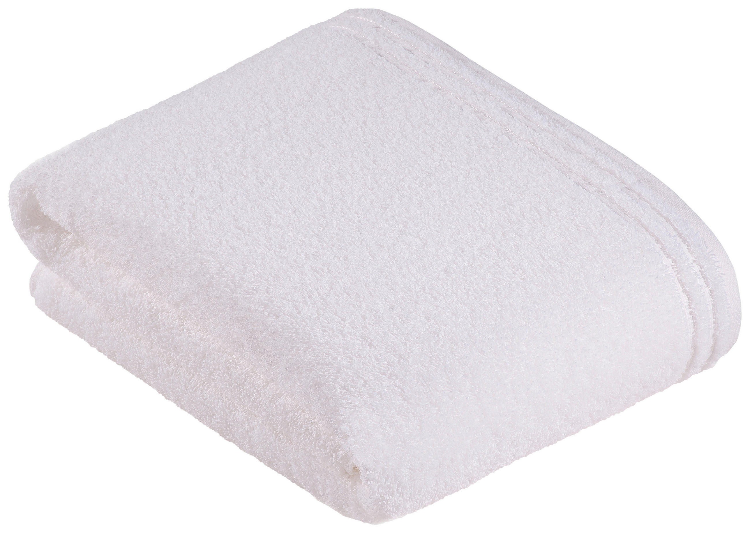 BADETUCH Calypso Feeling Weiß 100/150 cm  - Weiß, Basics, Textil (100/150cm) - Vossen