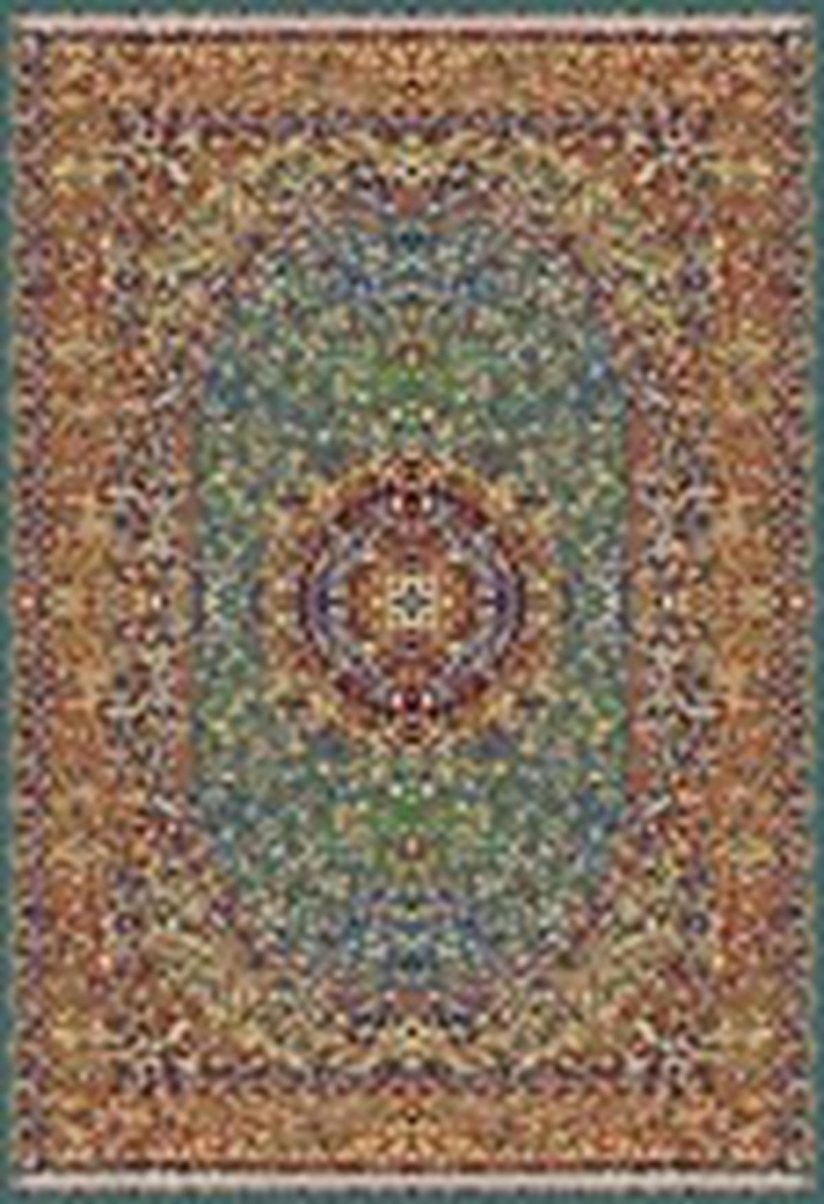 Covor Vintage  - albastru/verde, Design, textil (200/290cm) - Dieter Knoll