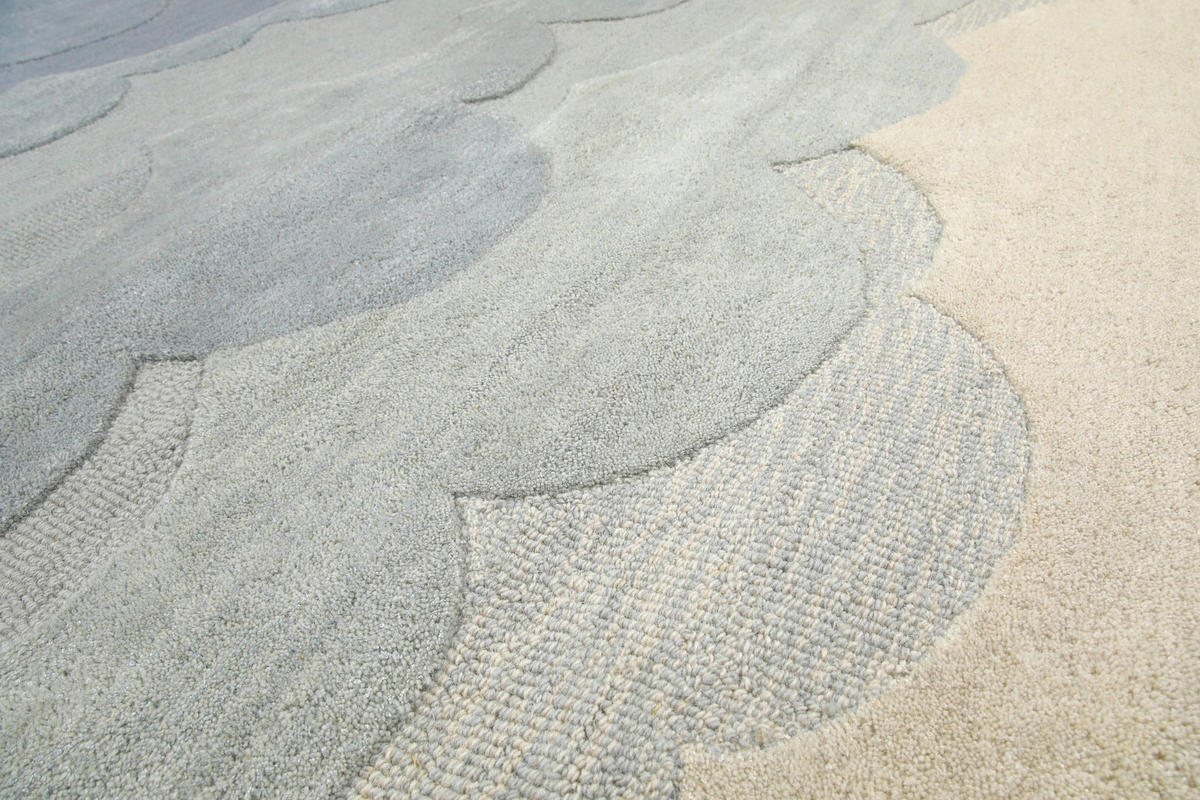 KINDERTEPPICH 140/200 cm Mika  - Pastellblau/Graublau, Trend, Textil (140/200cm)