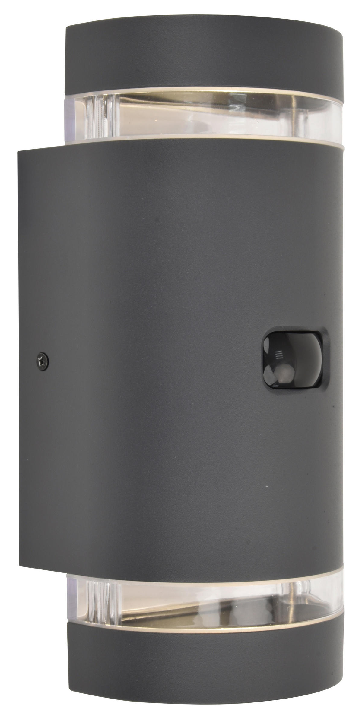 LED-AUßENLEUCHTE 11/9,6/23,9 cm   - Anthrazit, Design, Metall (11/9,6/23,9cm)