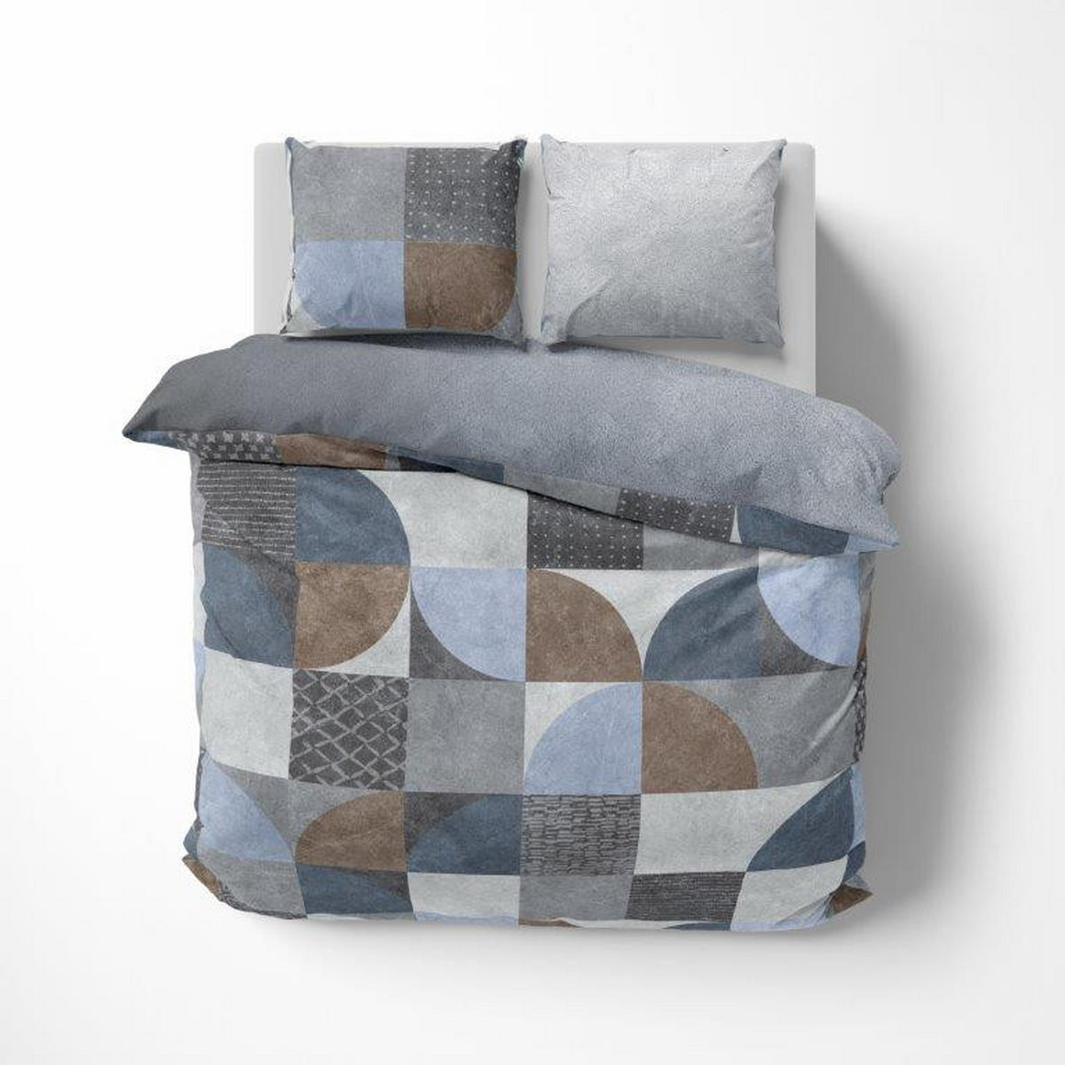 POSTELJINA S DVA LICA 140/200 cm   - siva, Basics, tekstil (140/200cm) - Esposa