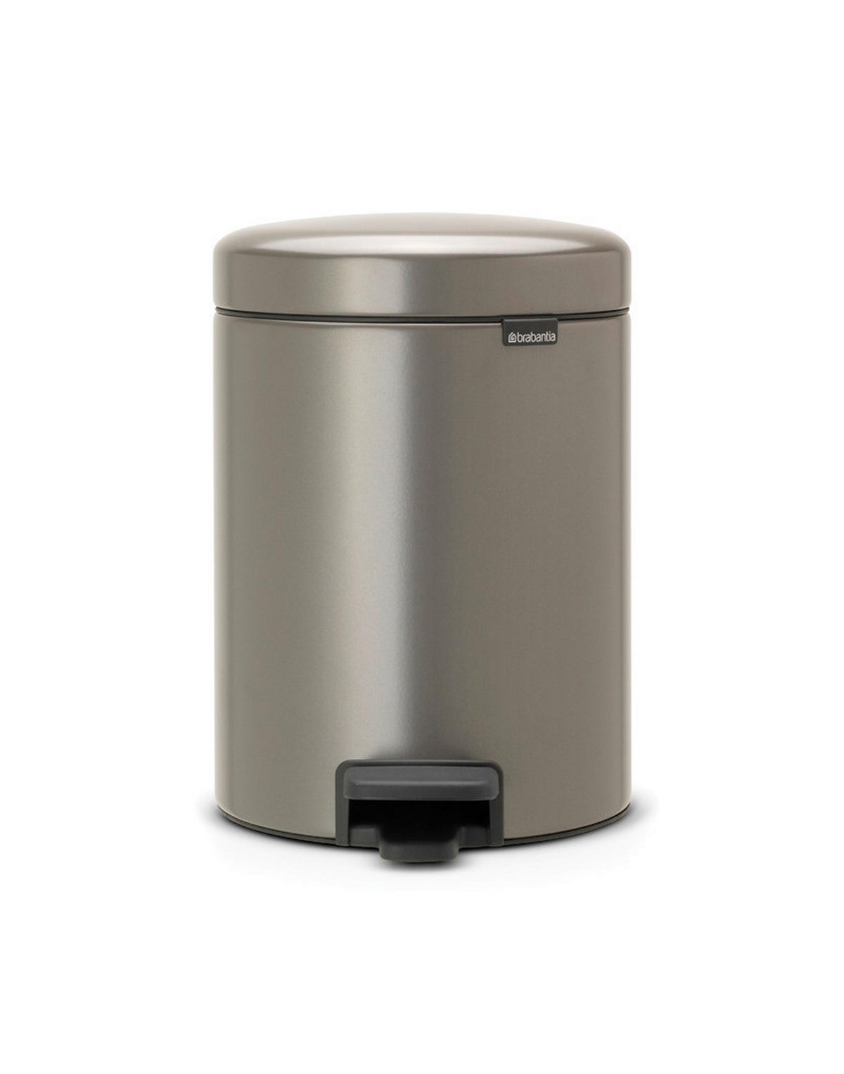 ABFALLEIMER 5 l  Metall  - Braun, Design, Kunststoff/Metall (20,5/29,1/27,2cm) - Brabantia