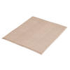 FÜRDŐSZOBASZŐNYEG   világosbarna   - világosbarna, Basics, műanyag (60/50/1cm) - Kleine Wolke
