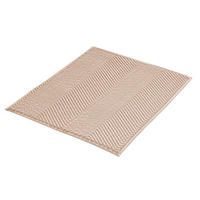 FÜRDŐSZOBASZŐNYEG   világosbarna   - világosbarna, Basics, műanyag (60/50/1cm) - Kleine Wolke
