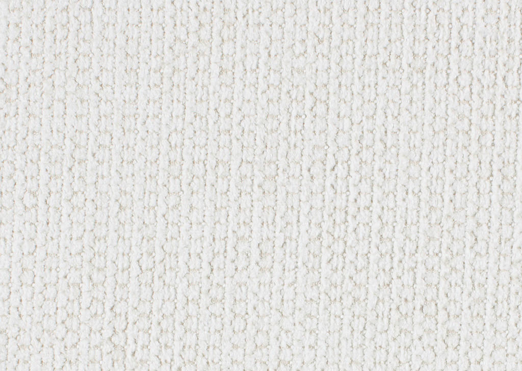 ECKSOFA in Chenille Creme  285/200 cm  - Creme/Schwarz, MODERN, Textil/Metall (285/200cm) - Carryhome