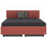 POLSTERBETT 180/200 cm - Rot, Design, Textil (180/200cm) - Ruf