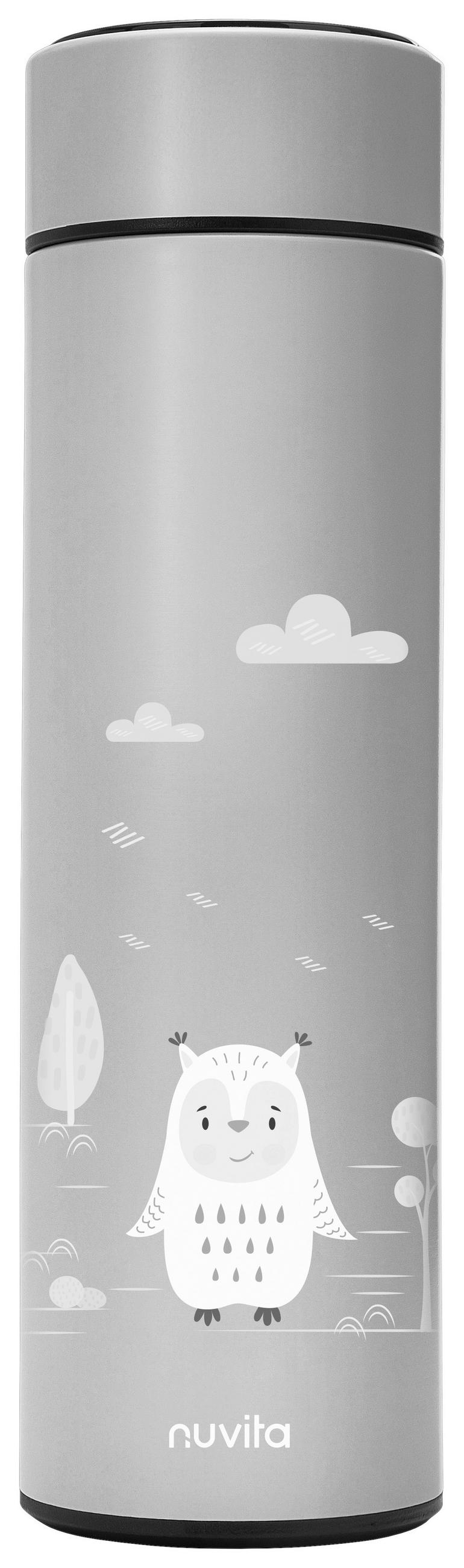 ISOLIERFLASCHE Nuvita 0,5 l  - Basics, Metall (7/23/7cm)