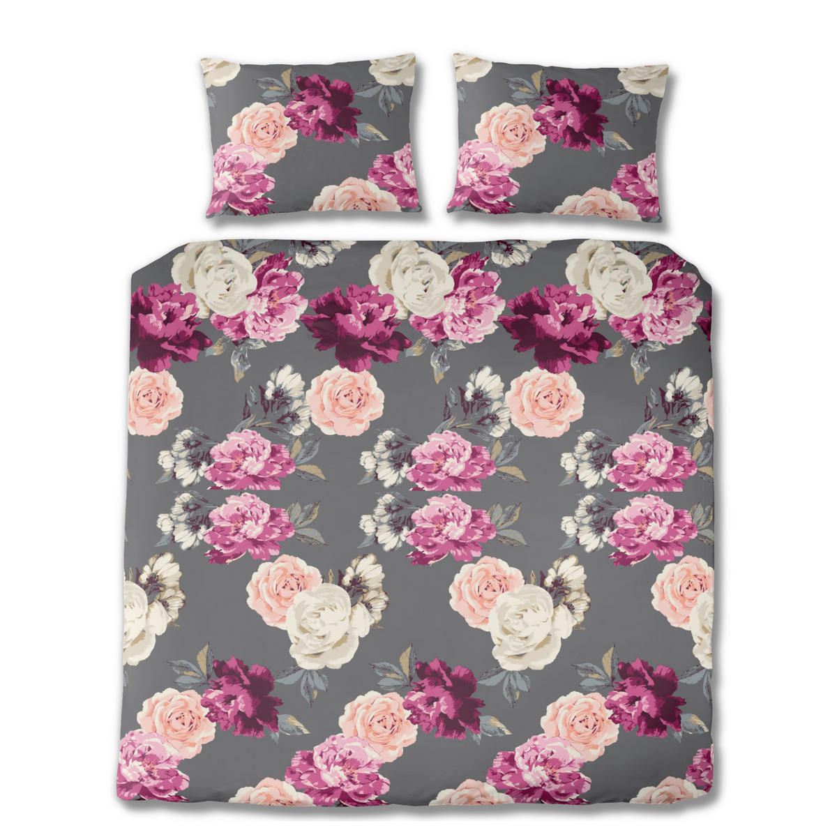 BETTWÄSCHE Renforcé 200/200 cm  - Rosa, Design, Textil (200/200cm) - Florella