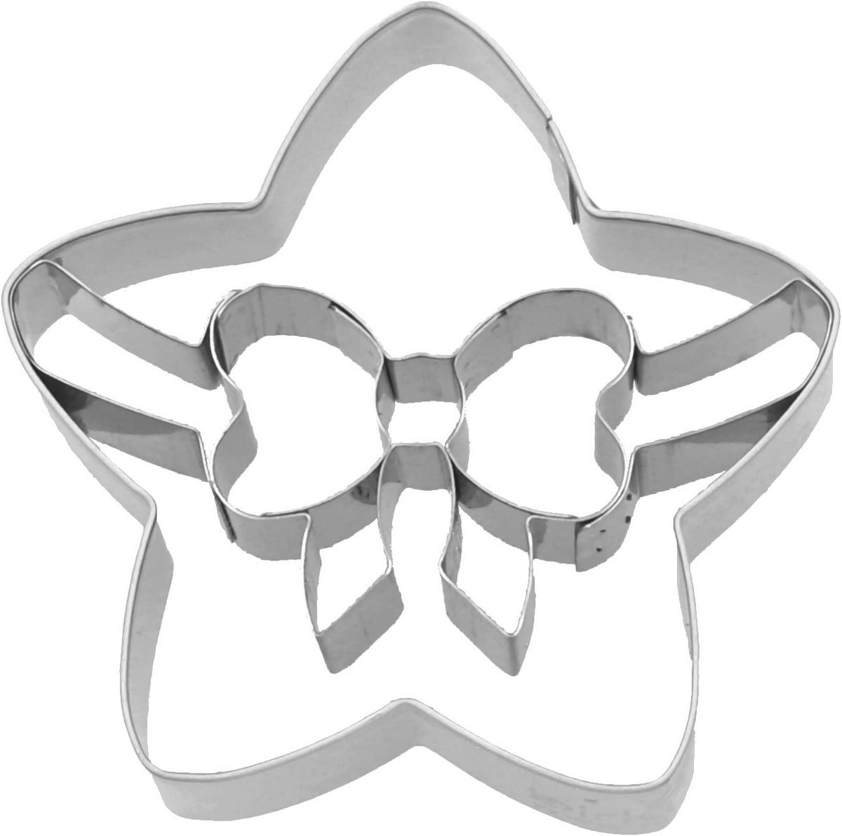 KEKSAUSSTECHFORM - Edelstahlfarben, Basics, Metall (6,2/6,5/2,5cm) - Birkmann
