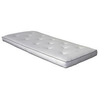 BÄDDMADRASS 80/200 cm  höjd ca 8 cm  - vit/grå, Klassisk, textil (80/200cm) - Cassando