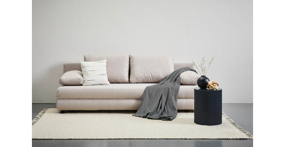 SCHLAFSOFA Taras  mit Stoffauswahl Webstoff Blau  - Blau/Schwarz, Design, Kunststoff/Textil (197/77/81cm) - Xora