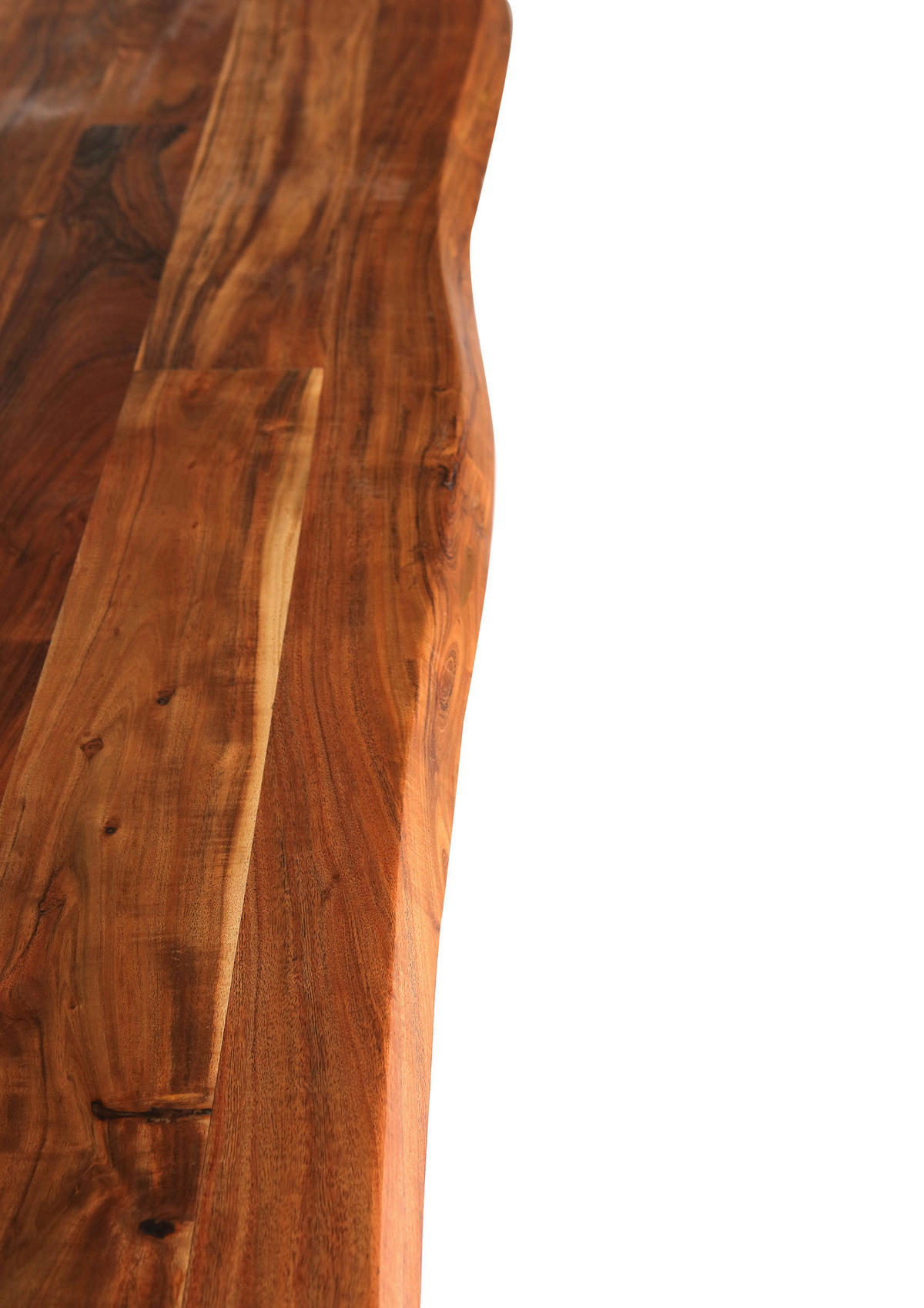 ESSTISCH 220/100/79 cm Echtholz  Holz rechteckig Naturfarben, Schwarz  - Schwarz/Naturfarben, ROMANTIK / LANDHAUS, Holz (220/100/79cm) - Landscape
