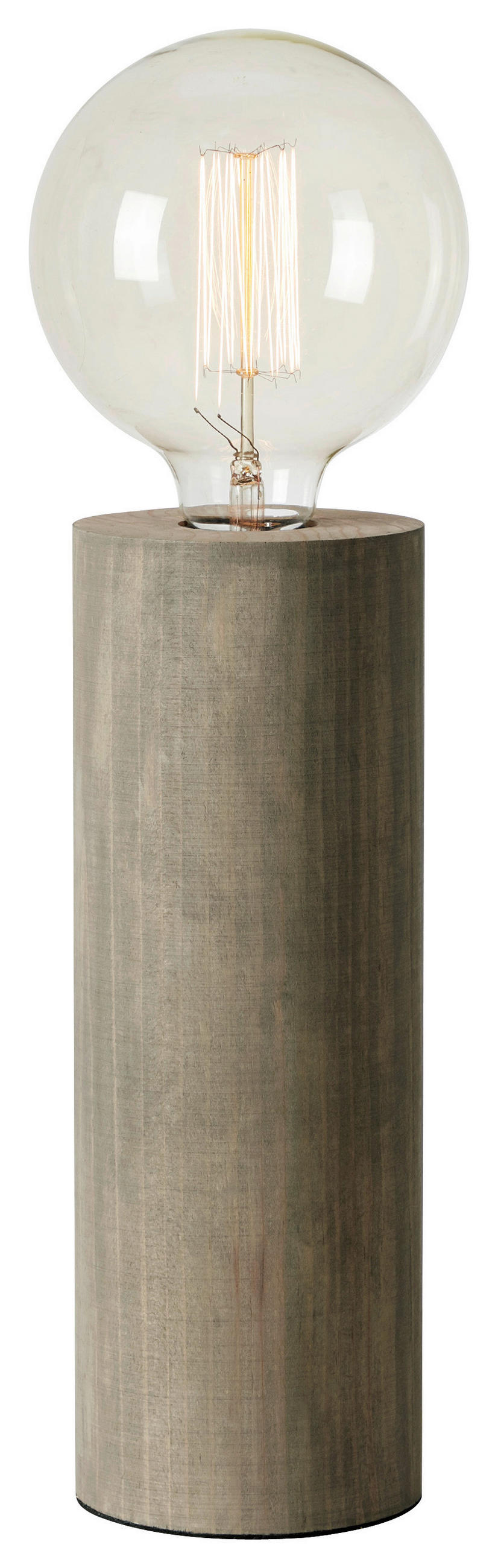 Markslöjd Tischleuchte Legna Grau 10x28x10 cm