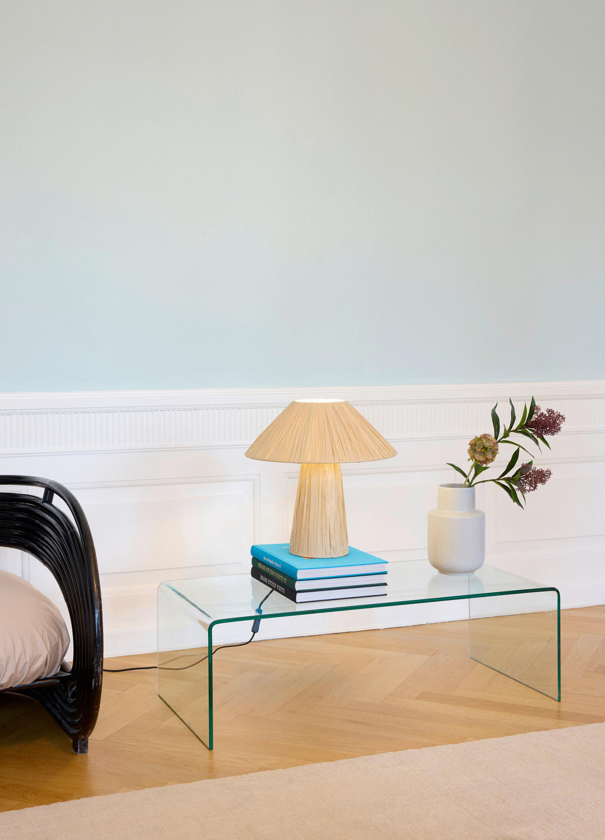 TISCHLEUCHTE 40/40.5 cm   - Braun, Basics, Naturmaterialien/Metall (40/40.5cm) - Osram