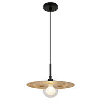 HÄNGELEUCHTE 33/119 cm    - Klar/Goldfarben, Design, Glas/Kunststoff (33/119cm) - Globo
