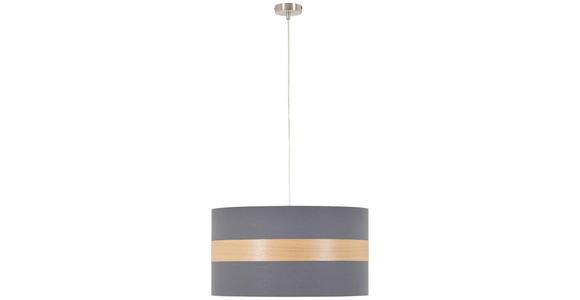 HÄNGELEUCHTE 45/120 cm  - Anthrazit, MODERN, Holz/Kunststoff (45/120cm) - Novel