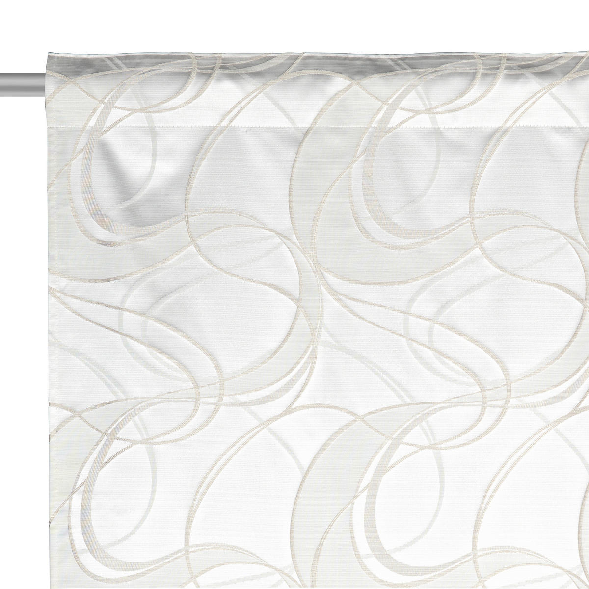 KÉSZFÜGGÖNY részben fényzáró  - bézs, Konventionell, műanyag (140/245cm) - Esposa