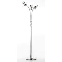 STEHLEUCHTE 55/190 cm    - Chromfarben, Design, Metall (55/190cm)