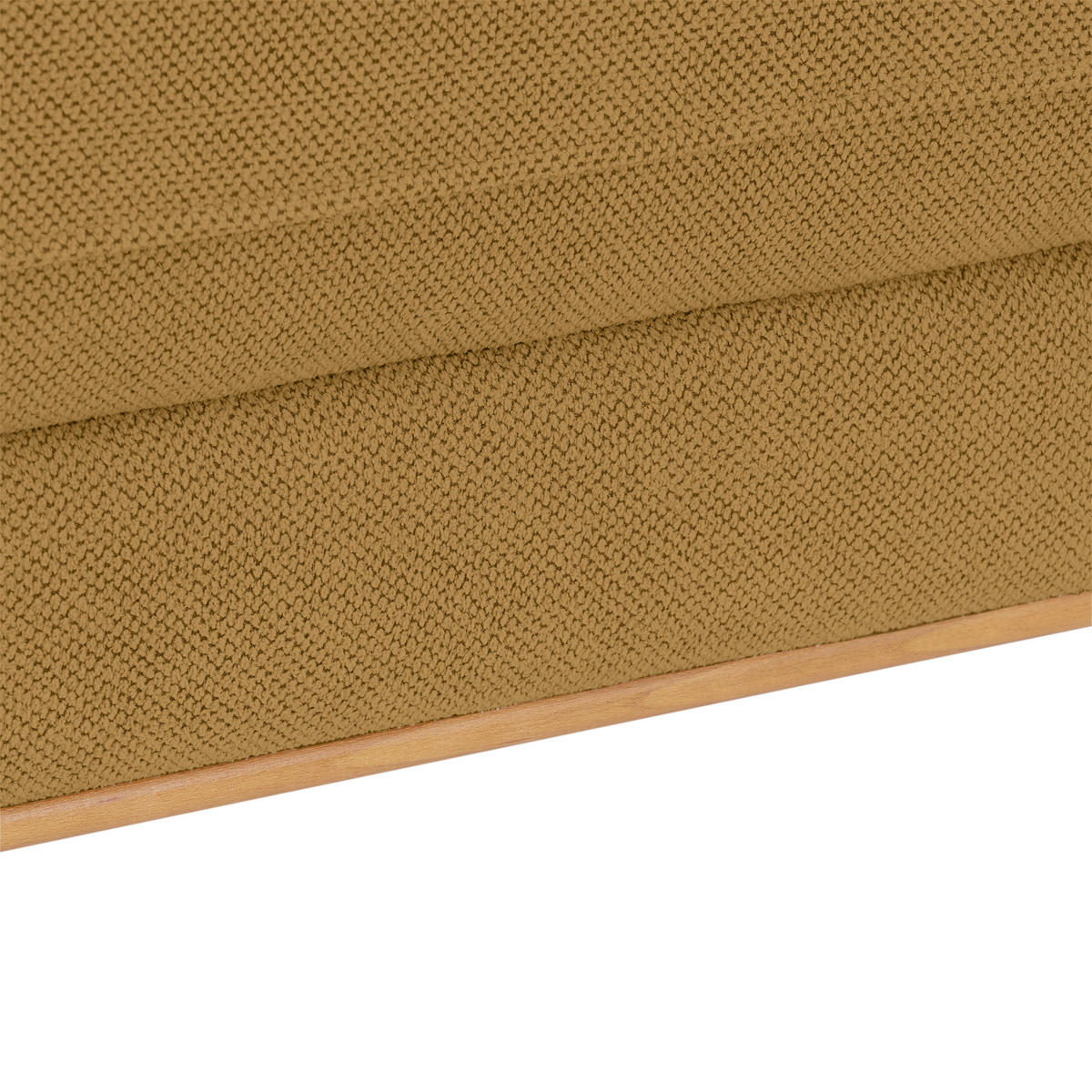 ECKSOFA in Gelb  - Gelb/Schwarz, Modern, Textil/Metall (238/162cm) - Ondega