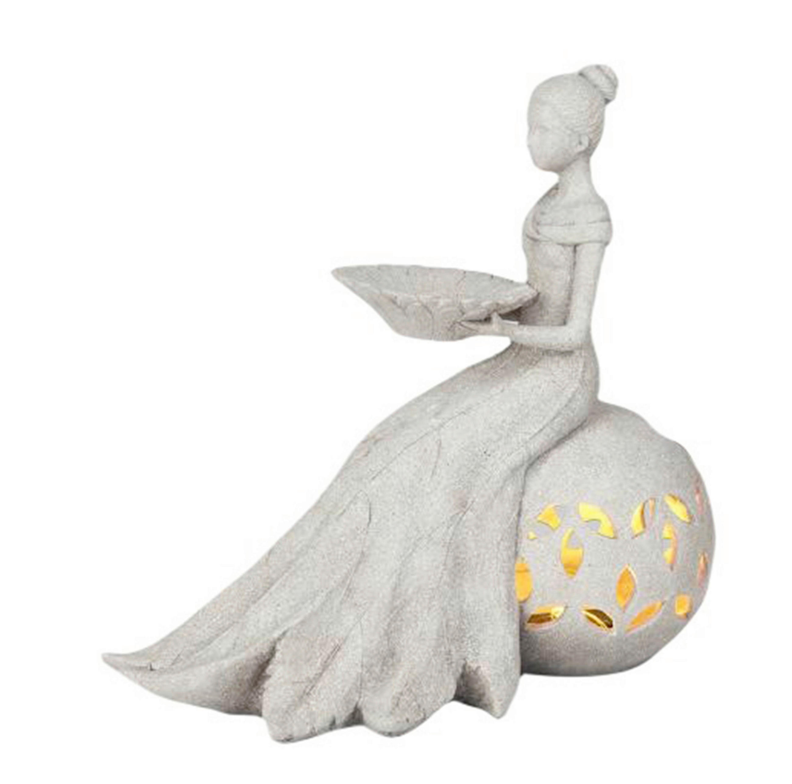 DEKODAME - Hellgrau, LIFESTYLE, Kunststoff (20,9/37,4/39,5cm)