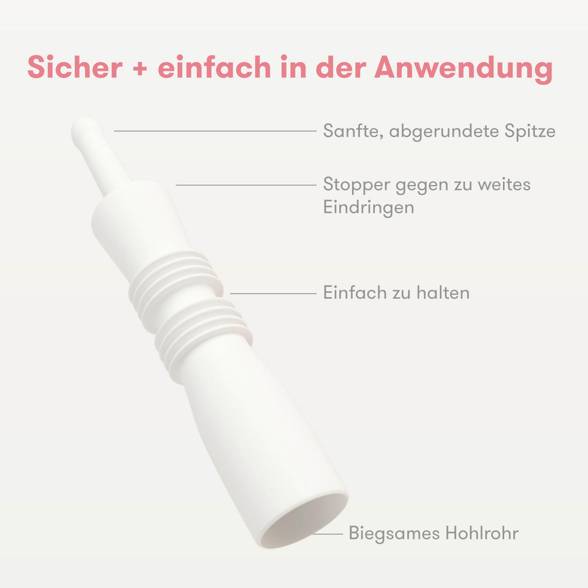 BLÄHHILFE FRIDA BABY  - Weiß, Basics, Kunststoff (8,5/9,9/3,5cm)