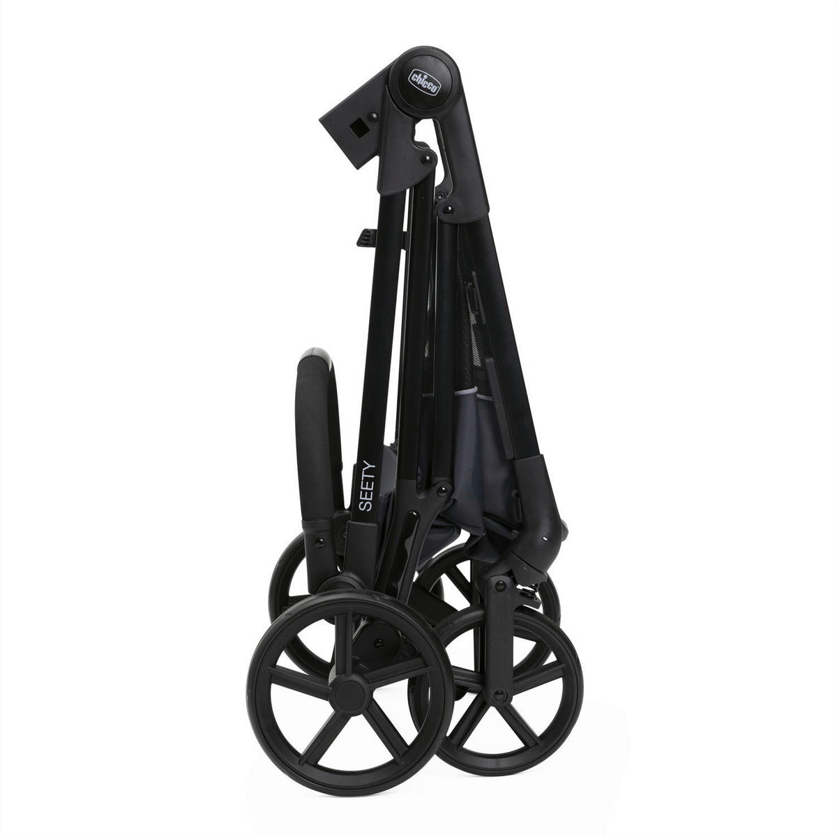 BUGGY SEETY  - Dunkelgrau/Schwarz, Basics, Textil/Metall (55/73/99-110cm) - Chicco