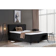BOXBETT 160/200 cm  in Anthrazit  - Anthrazit/Schwarz, Design, Holz/Holzwerkstoff (160/200cm) - Xora