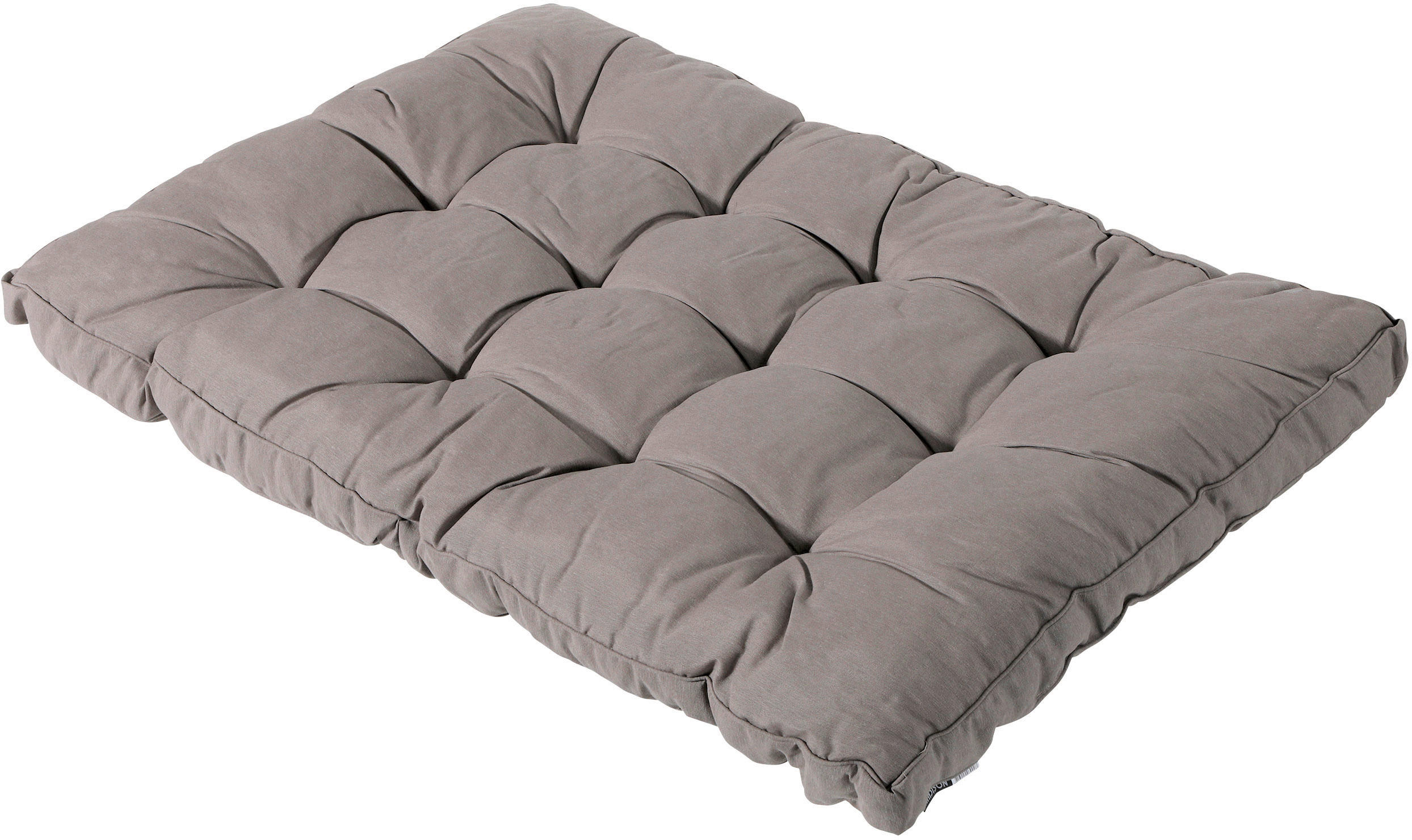 PALETTENKISSEN 80/12/120 cm  - Taupe, MODERN, Textil (80/12/120cm) - Gardenson