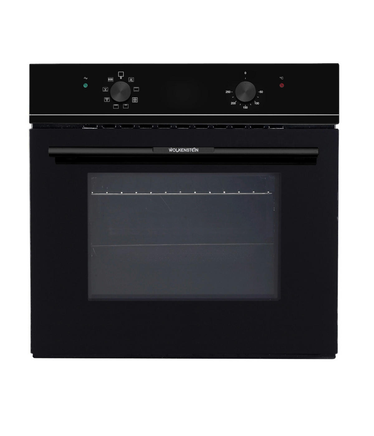 BACKOFEN WMO 70  - Schwarz, KONVENTIONELL, Glas/Metall (59,5/59,5/55cm) - Wolkenstein