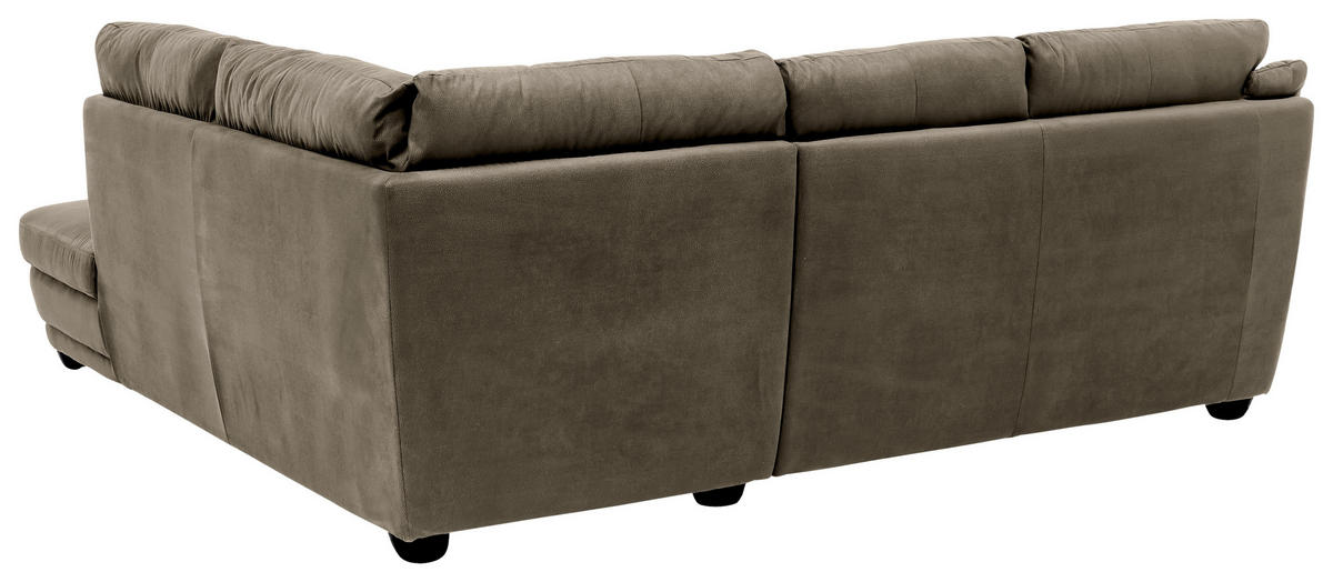 ECKSOFA in Chenille Grau  245/225 cm  - Grau, Design, Kunststoff/Textil (245/225cm) - Livetastic