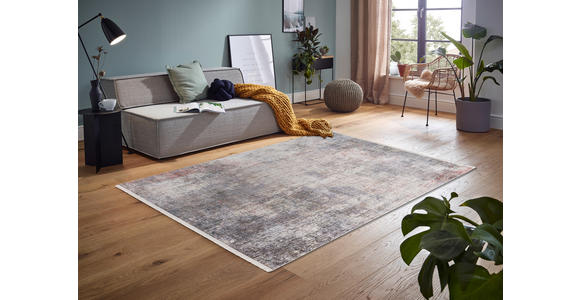 WEBTEPPICH 160/230 cm Sarezzo Silberfarben, Beige  - Beige/Silberfarben, Design, Textil (160/230cm) - Novel