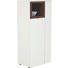 KOMODA HIGHBOARD - bílá/černá, Design, kov/dřevo (60/139/43cm) - Venjakob KOMODA HIGHBOARD - bílá/černá, Design, kov/dřevo (60/139/43cm) - Venjakob