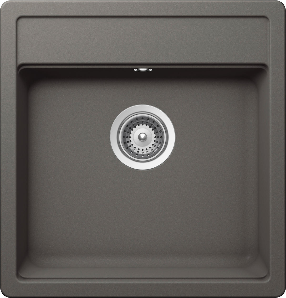 SPÜLE MONN100SUSIL  - Grau, Basics, Stein (49/51cm) - Schock