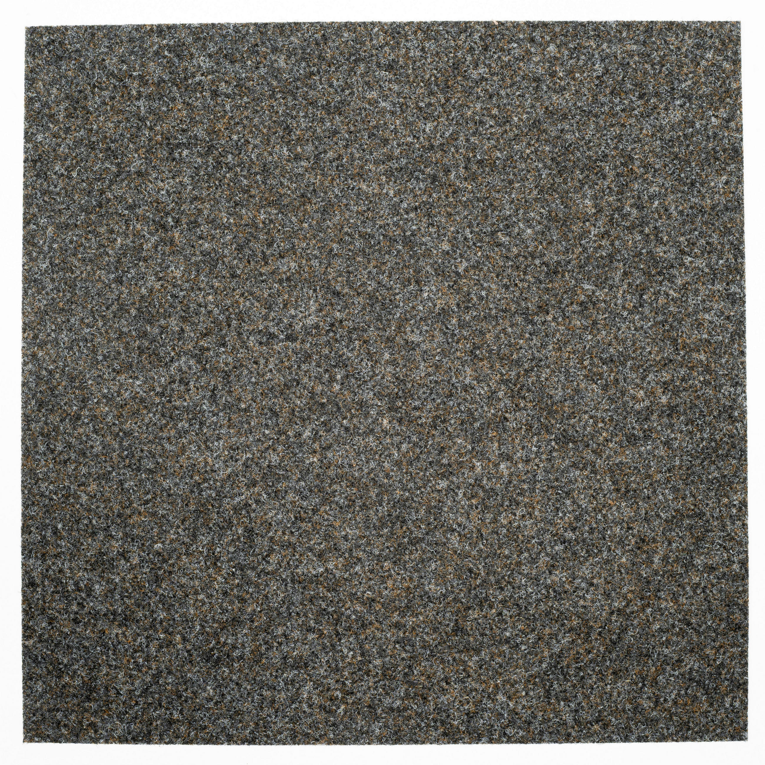 Teppichfliese Braun Merlin 50x50 cm Florhöhe 5,5 mm