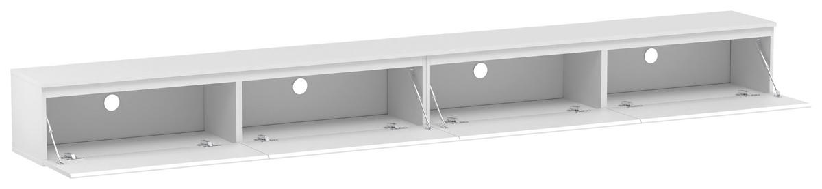 LOWBOARD  300/30/33 cm  - Weiß, Trend, Holzwerkstoff (300/30/33cm) - Xora