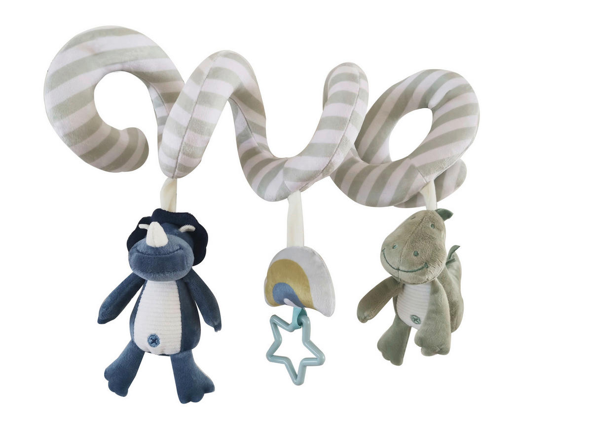 BABYSCHALENMOBILE  - Blau/Grün, Basics, Kunststoff/Textil (22cm) - Patinio