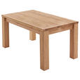 AUSZIEHTISCH in Holz 160-230/90/76 cm  - Eichefarben, Basics, Holz (160-230/90/76cm) - Linea Natura