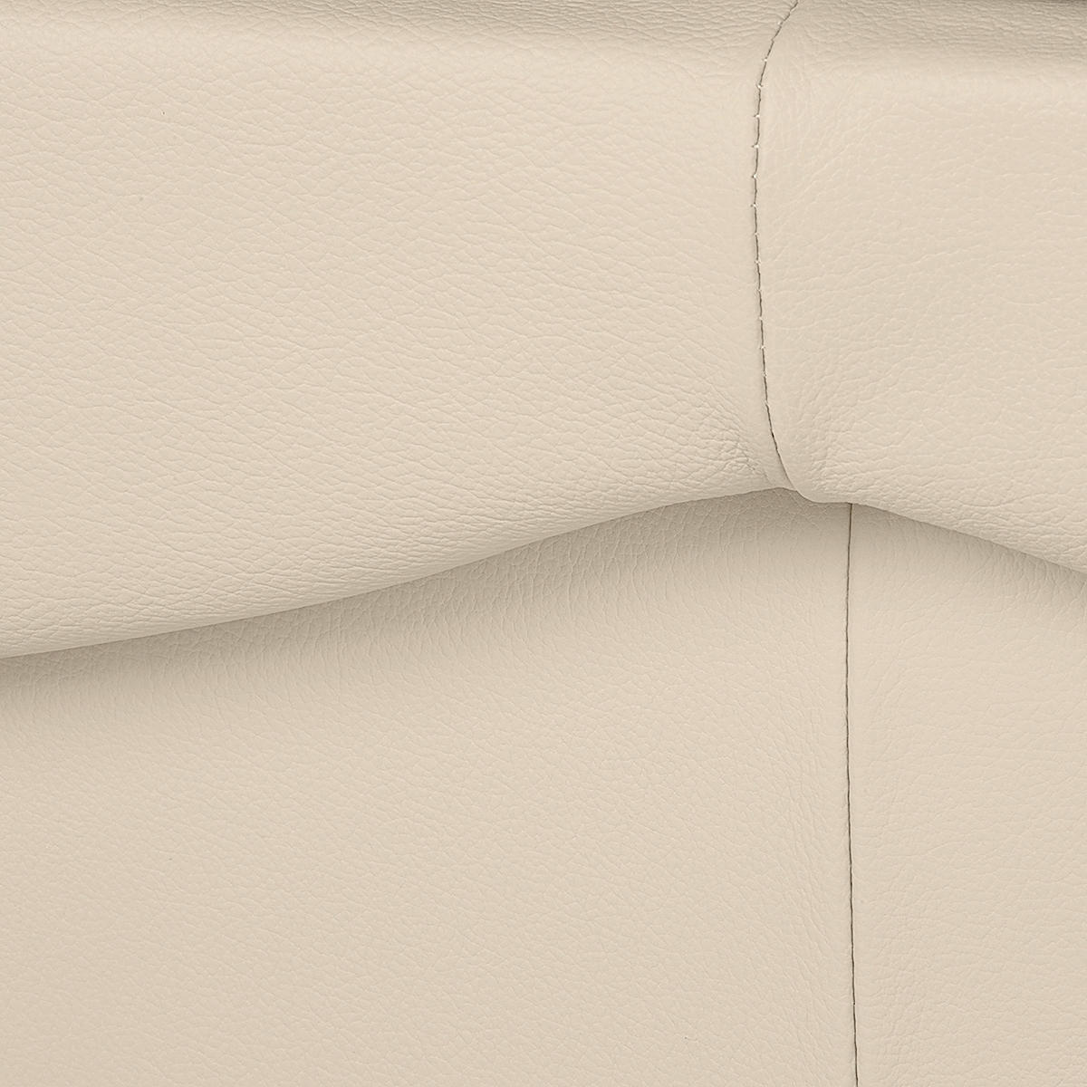 SESSEL in Echtleder Beige  - Beige/Schwarz, Design, Leder/Kunststoff (105/92/85cm) - Livetastic
